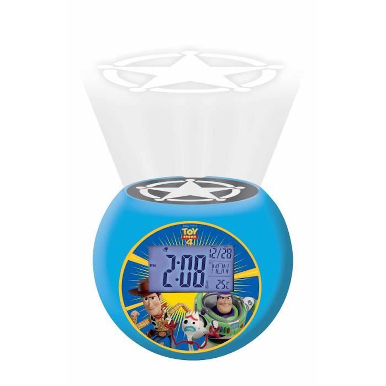 Radio Réveil Projecteur Toy Story bleu