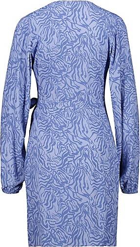 Envii Damen Wickelkleid ENKELLY LS DRESS AOP 6696