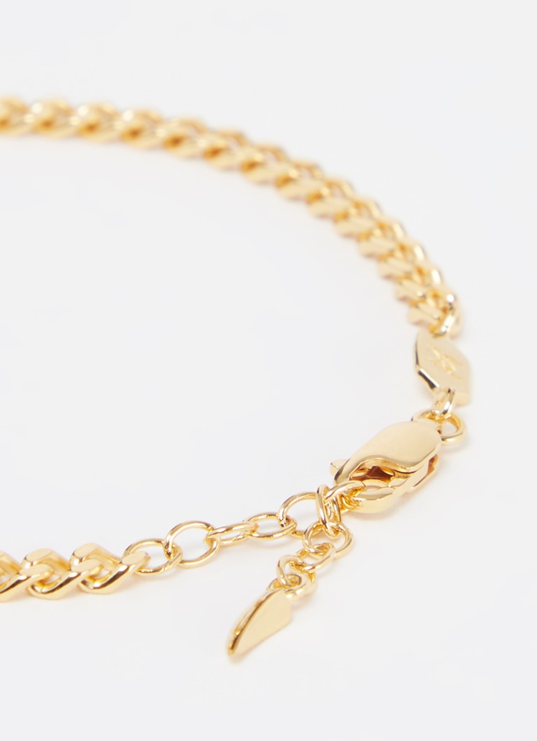 Missoma Birthstone bracelet April gold-plated