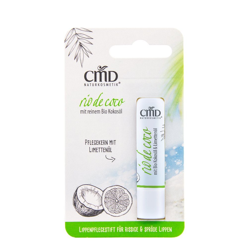CMD Naturkosmetik Lippenpflegestift Rio de Coco Lippenpflegestift mit Limettenkern