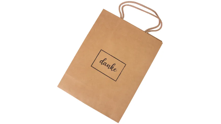 Gourmet Berner Geschenktasche aus Papier Danke