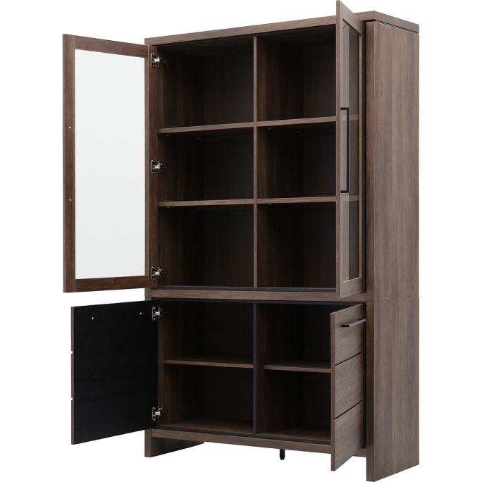 Trendhopper Vitrine Sefro Dark Almond