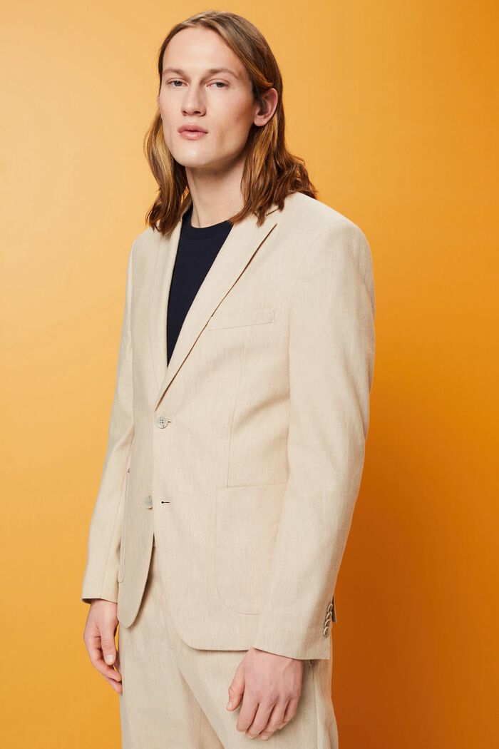 Einreihiger Blazer in schmaler Passform