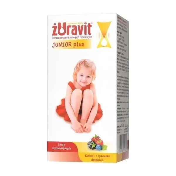 Żuravit Junior Plus, sirup s okusom šumskog voća