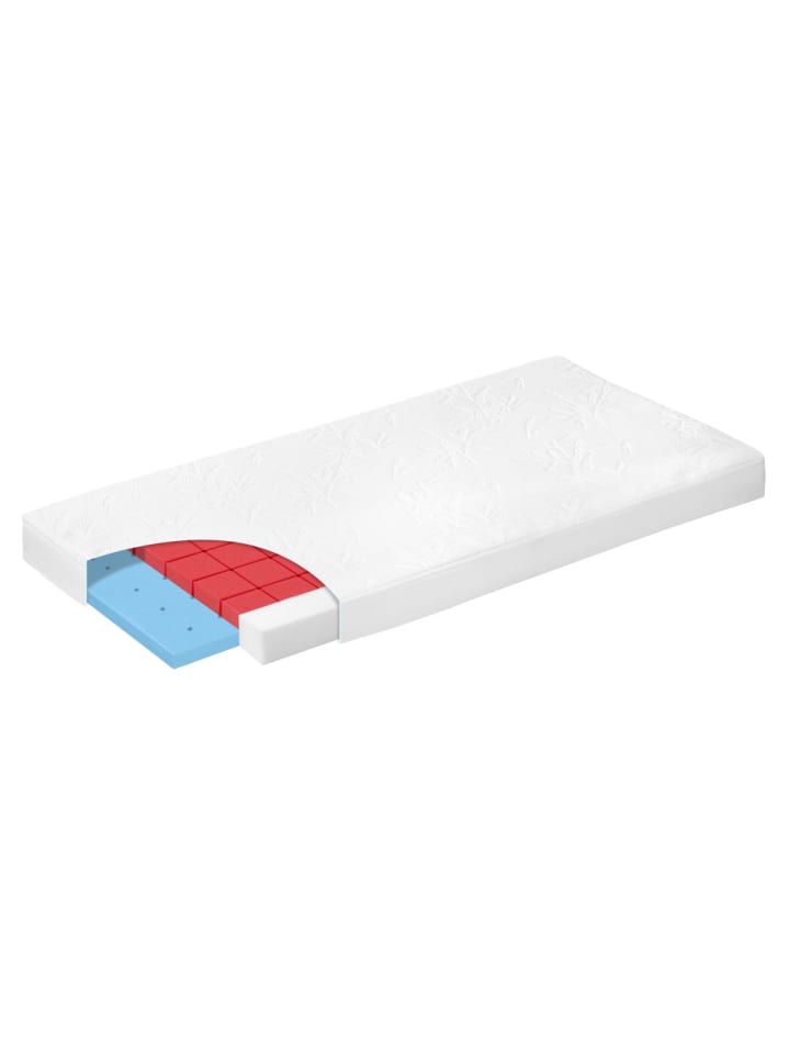 Alvi Babybett-Matratze Bamboo Pro 70 x 140 cm in weiss günstig kaufen onesize
