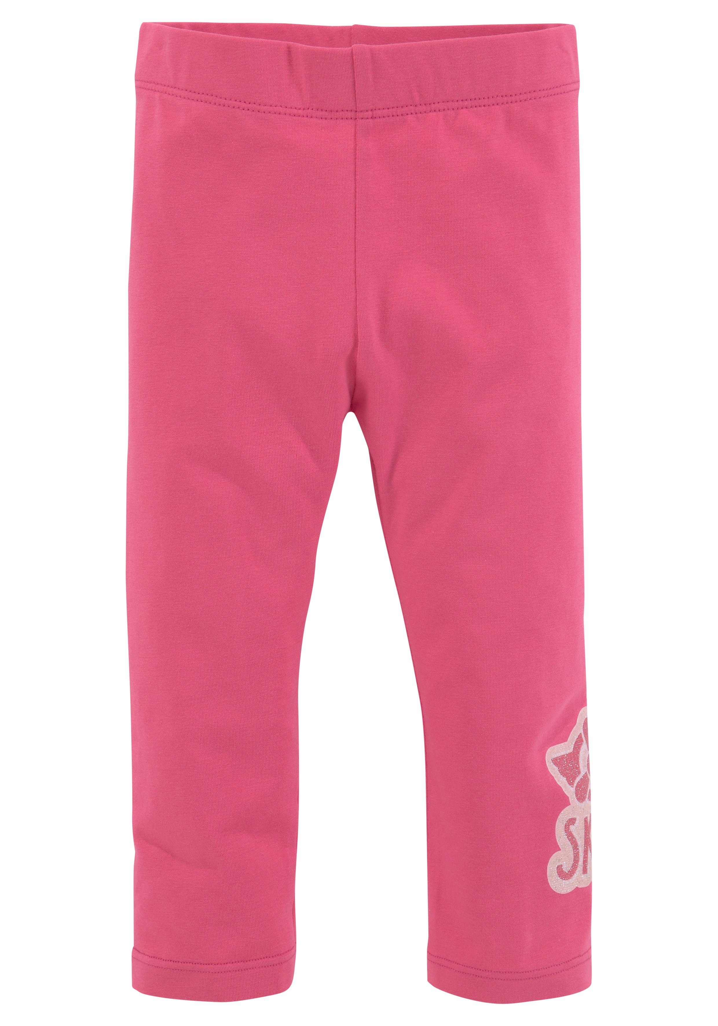 PAW PATROL Shirt & Leggings (Set, 2-tlg) mit Glitzerdruck