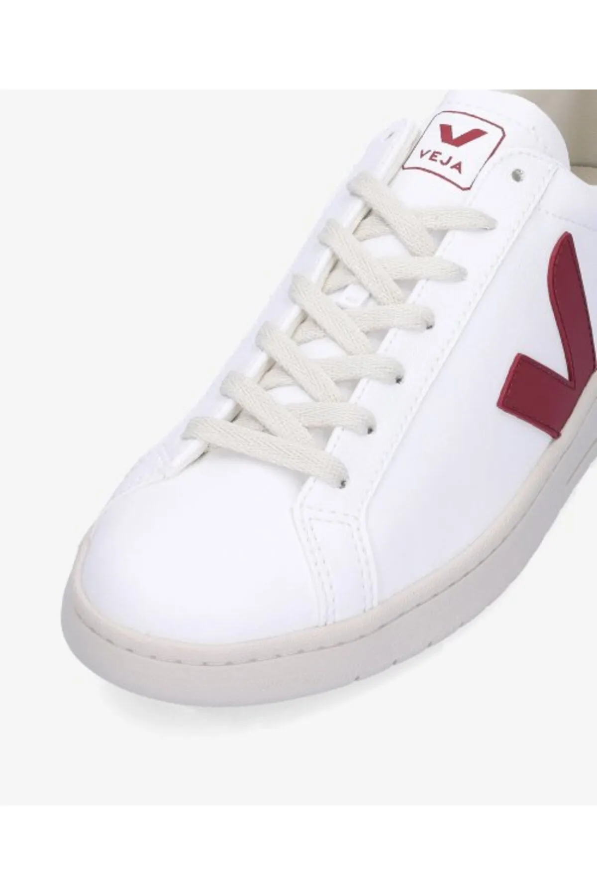VEJA  Weiß_Marsala_Schwarz Sneaker für Damen / Mädchen