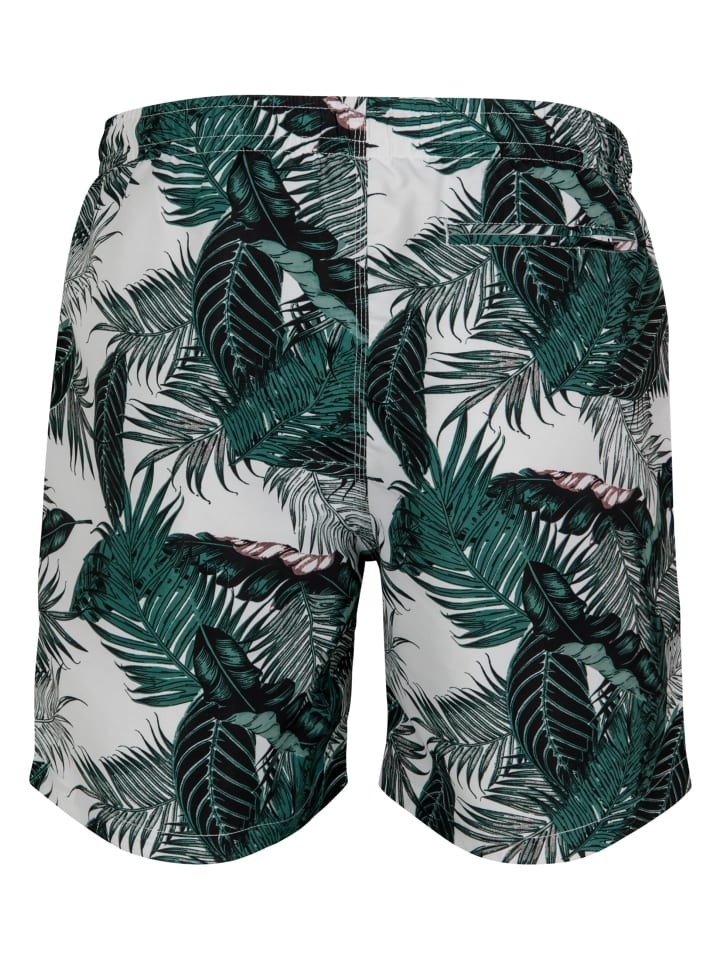 Urban Classics Urban Classics Badeshorts in palm leaves günstig kaufen