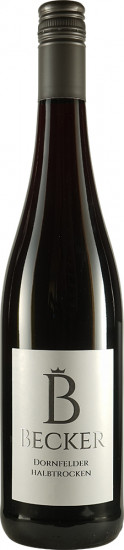 2019 Dornfelder GUTSWEIN (Mettenheim) halbtrocken - Weingut Becker (Mettenheim)
