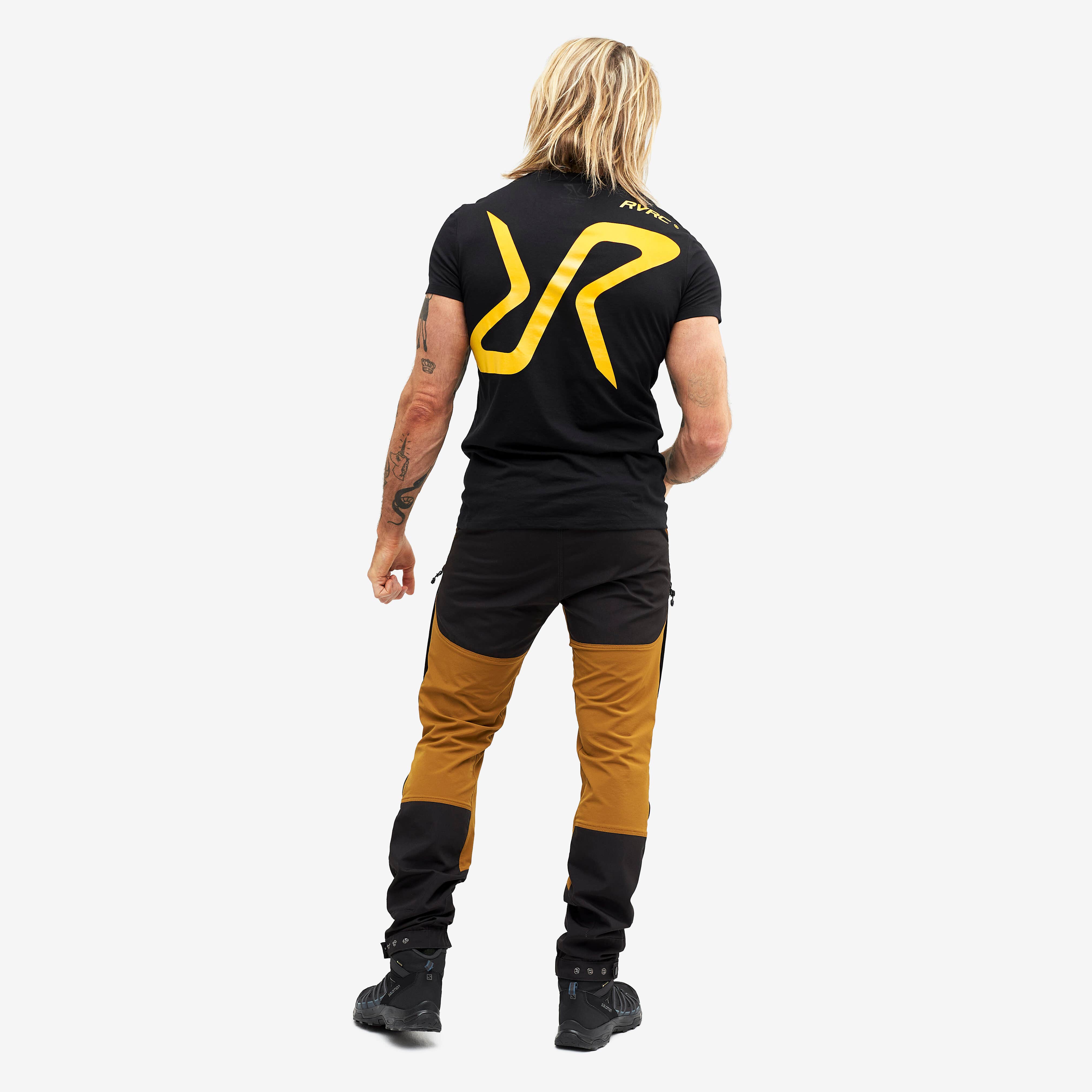 Fat Logo Tee 2.0 Homme Black/Yellow