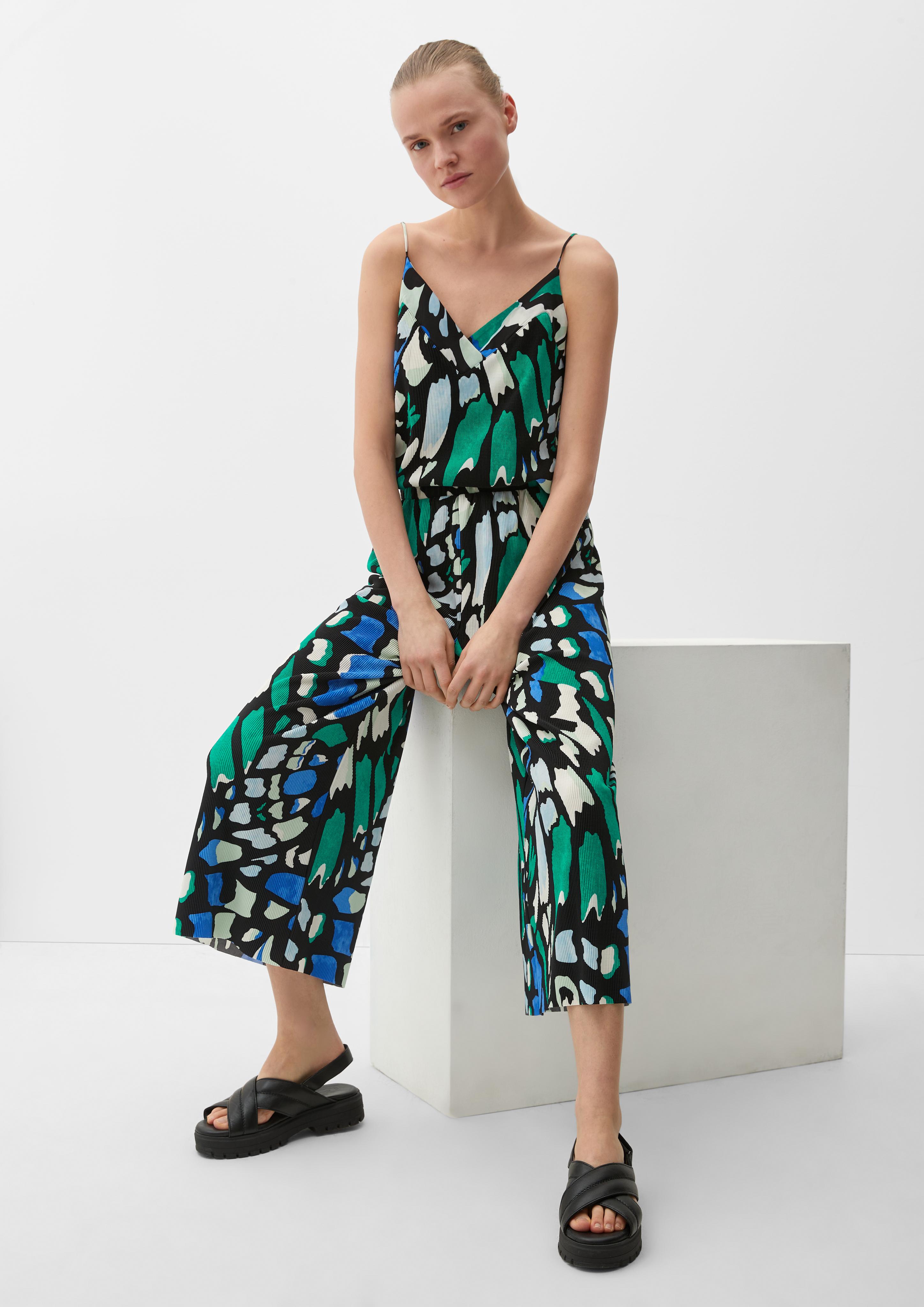 Regular: Culotte mit Allover-Print  2130699-99B0