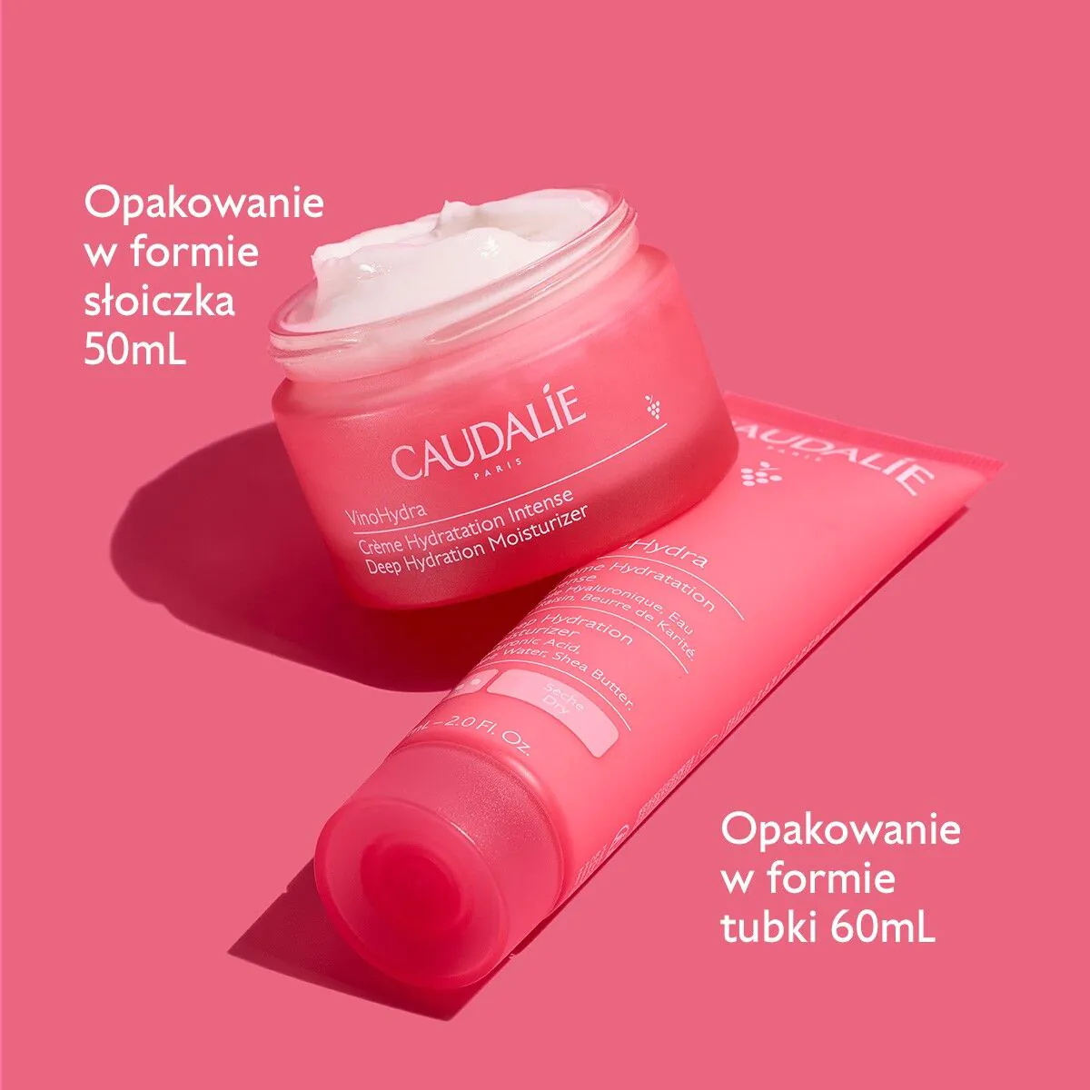 Caudalie VinoHydra intenzivna hidratantna krema, 60 ml