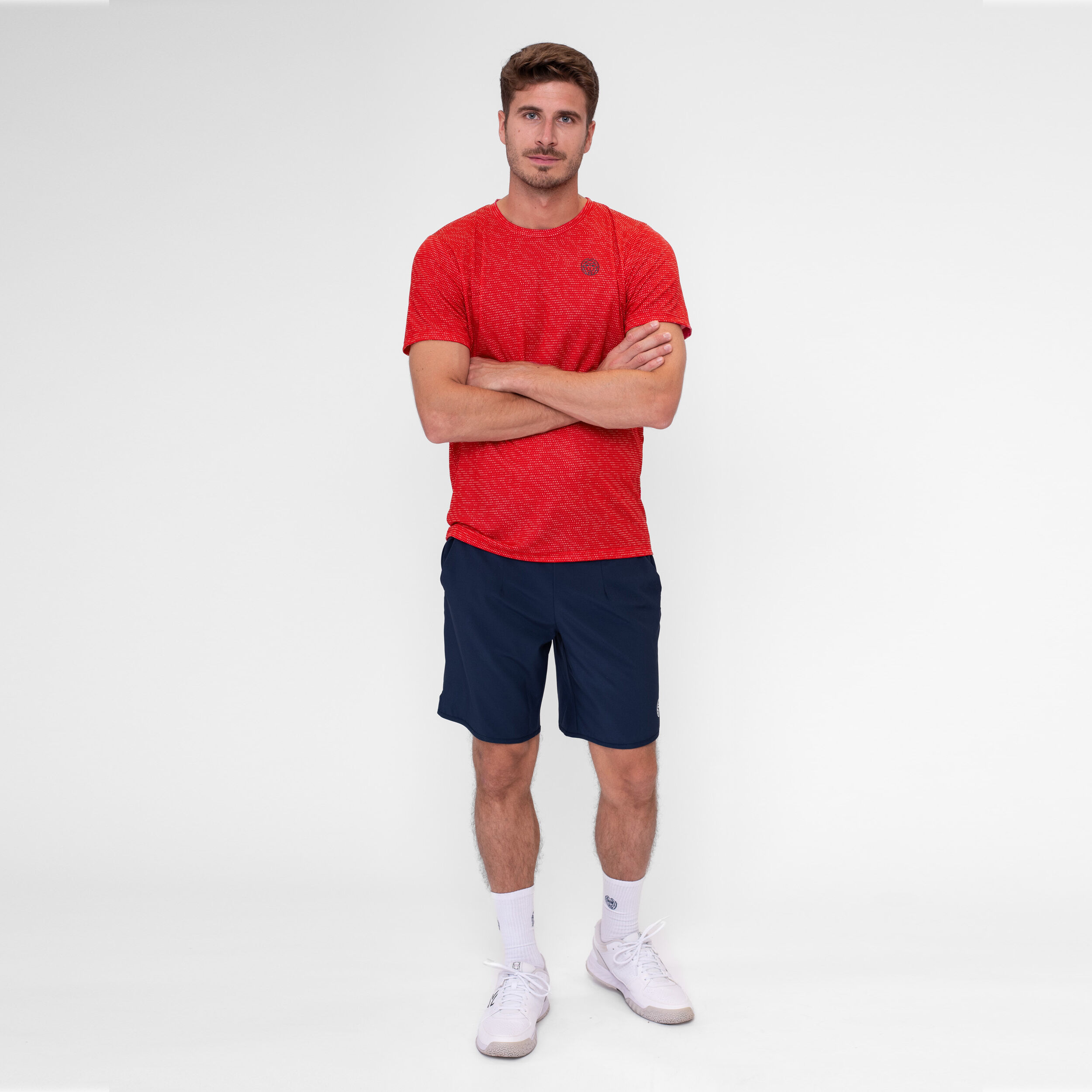 Wild Arts Crew Two Colored T-Shirt Herren - Rot