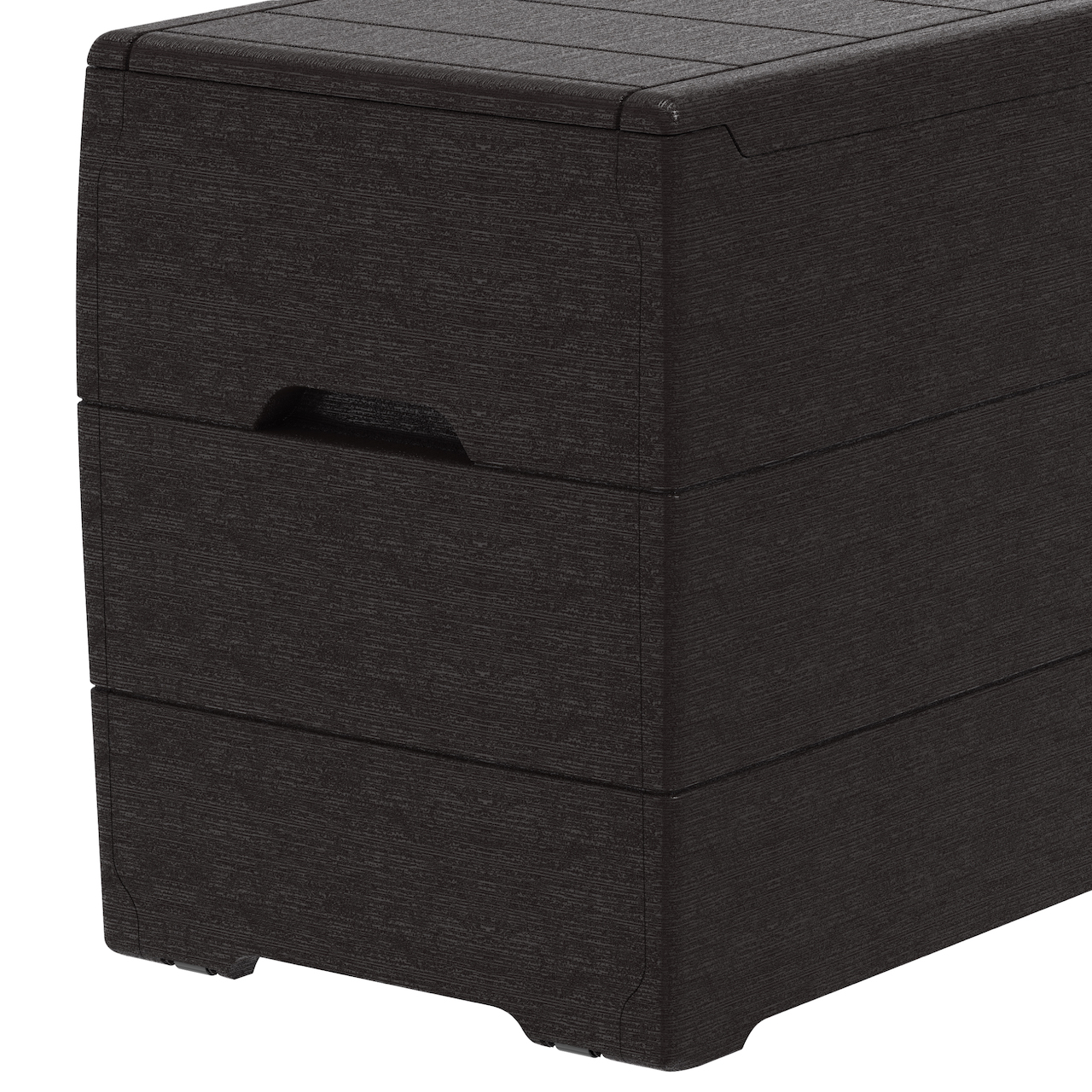 Duramax Durabox 270 L Aufbewahrungsbox 117 x 45 x 56 cm - Braun DURAMAX 86601