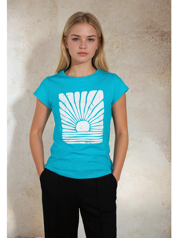 Salzhaut Shirt TELTE in Scuba Blue günstig kaufen