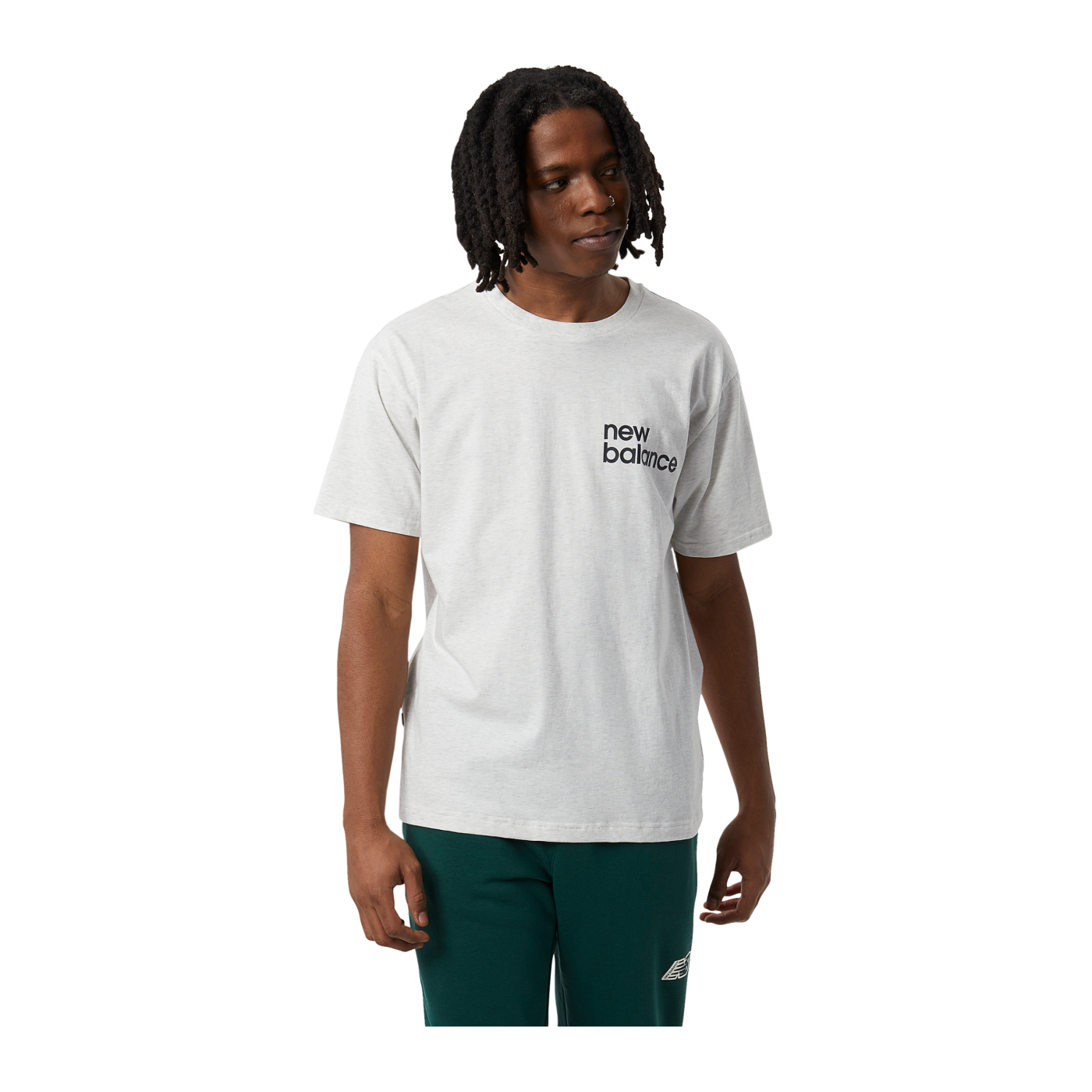 New Balance Graphic T-Shirt Grau FSAH