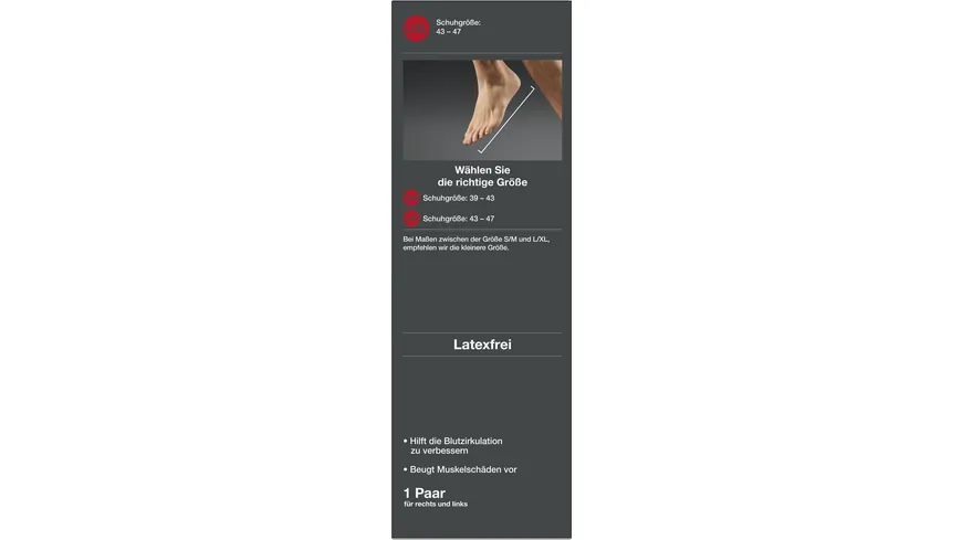 Hansaplast Sports Compression Socks Größe L/XL