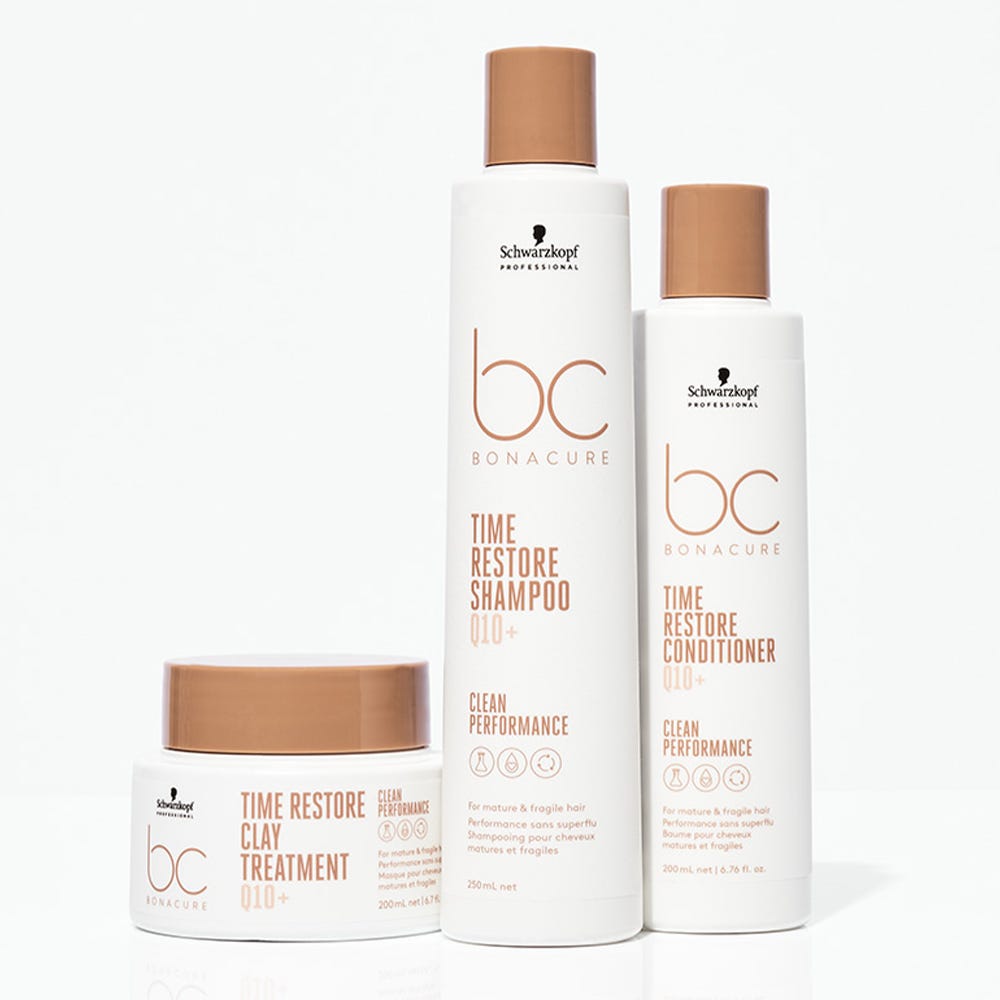 Schwarzkopf BC Bonacure Q10+ Time Restore Clay Treatment 200 ml