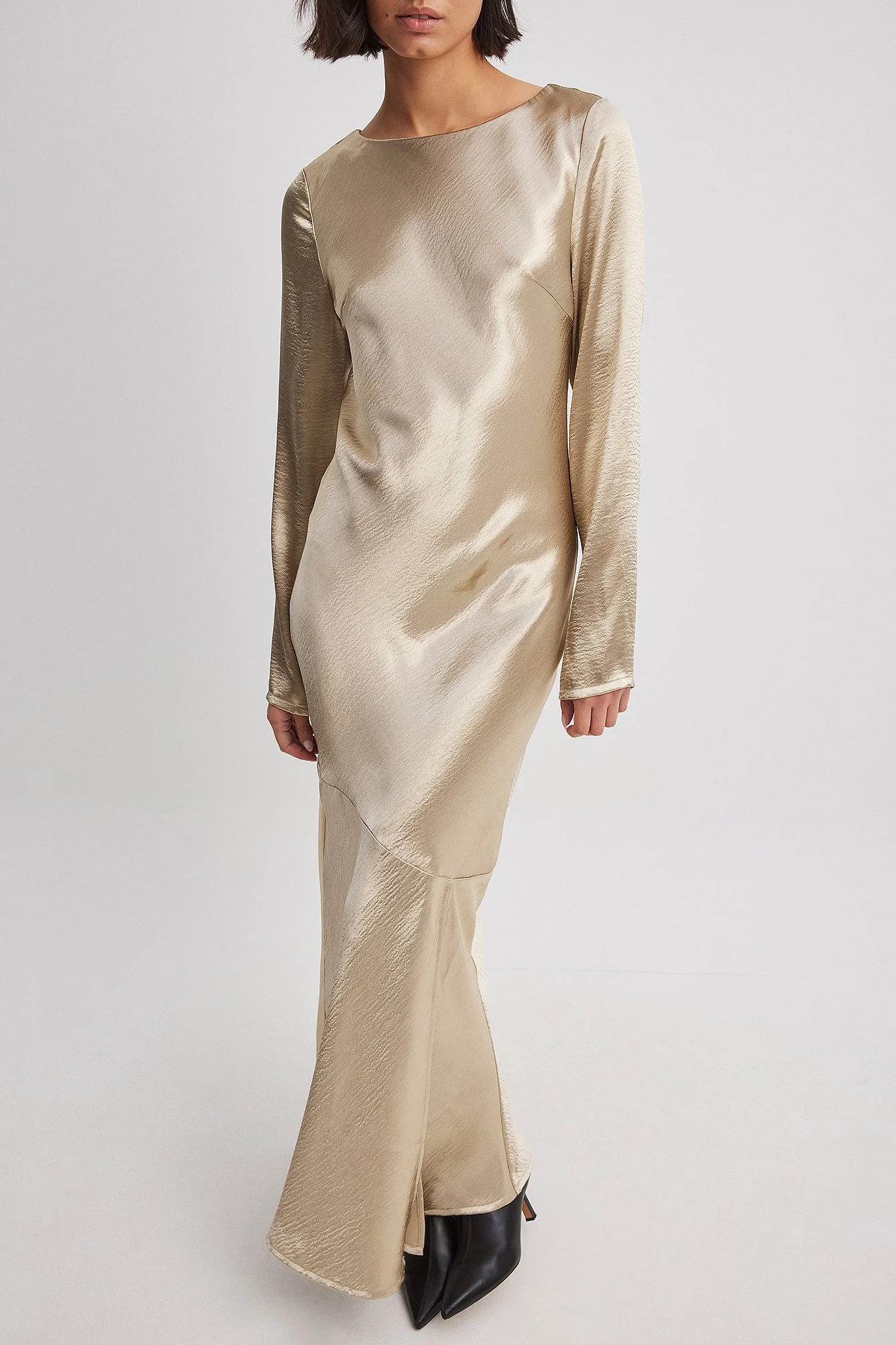 Asymmetrisches asymmetrisches Maxikleid