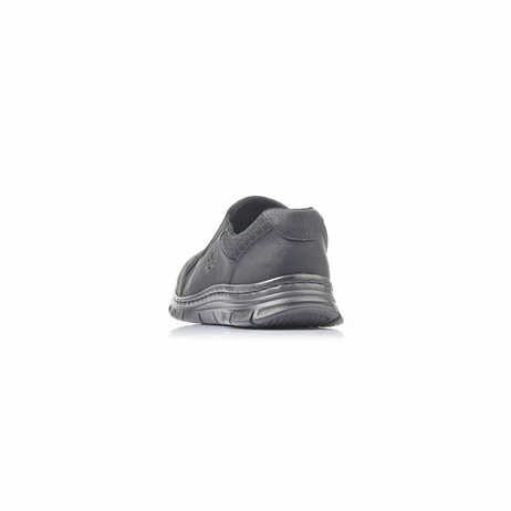 RIEKER Sportliche Slipper schwarz