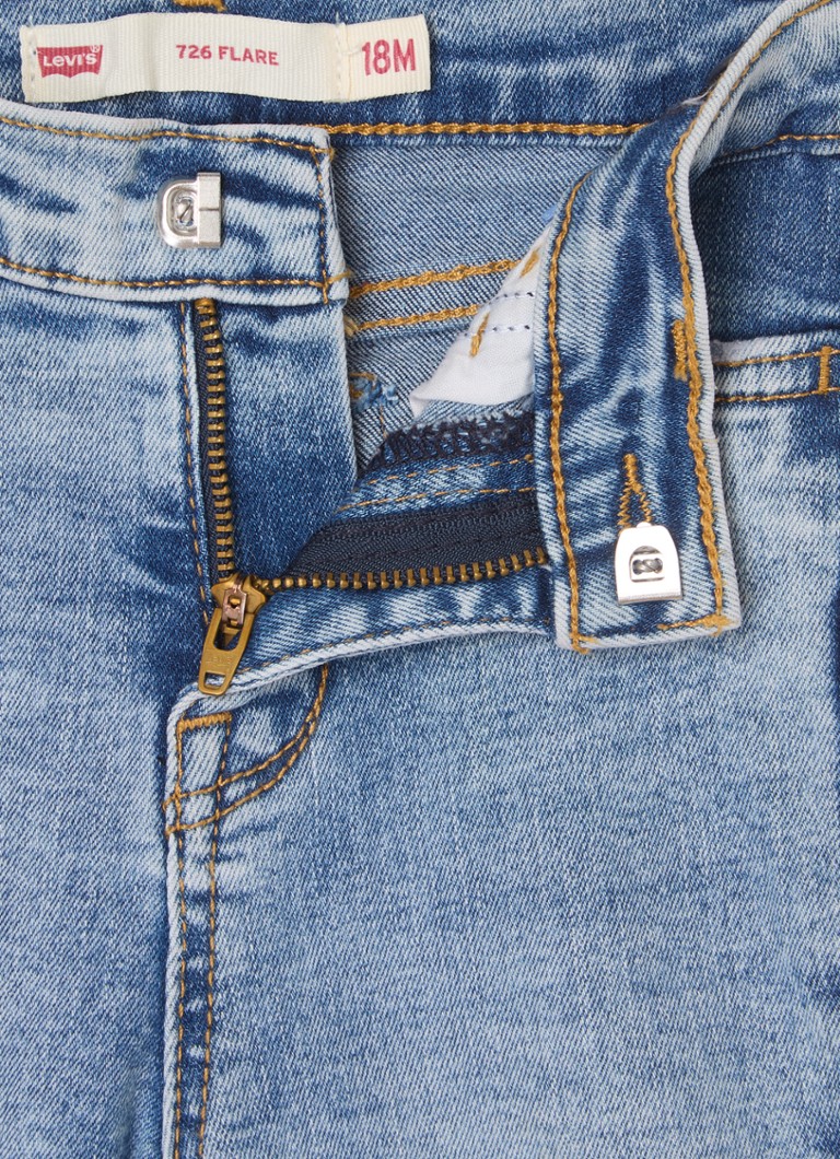 Blugi evazați Levi's 726, spălare deschisă