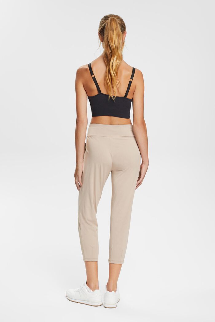 Gecroppte Jersey-Jogger-Pants mit E-DRY-Finish