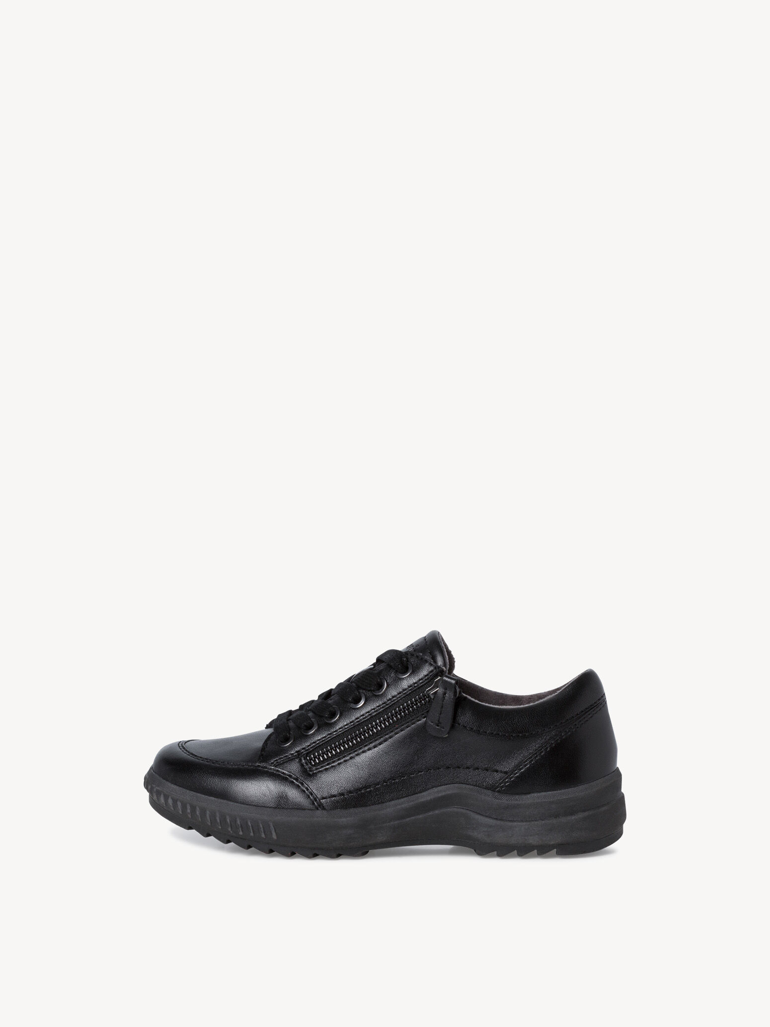Derbie en cuir - noir