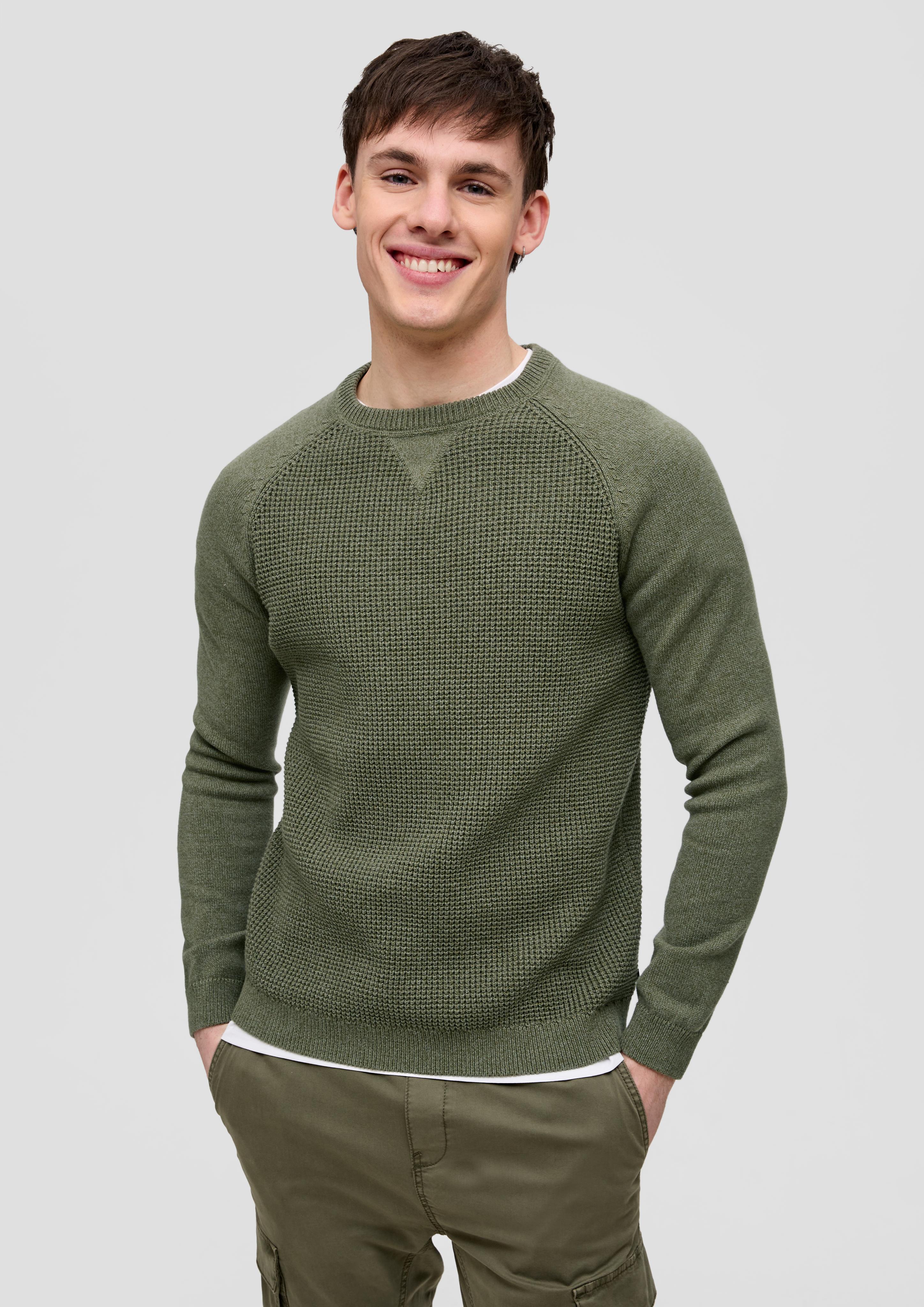Strickpullover mit Raglanärmeln  2145183-79W0