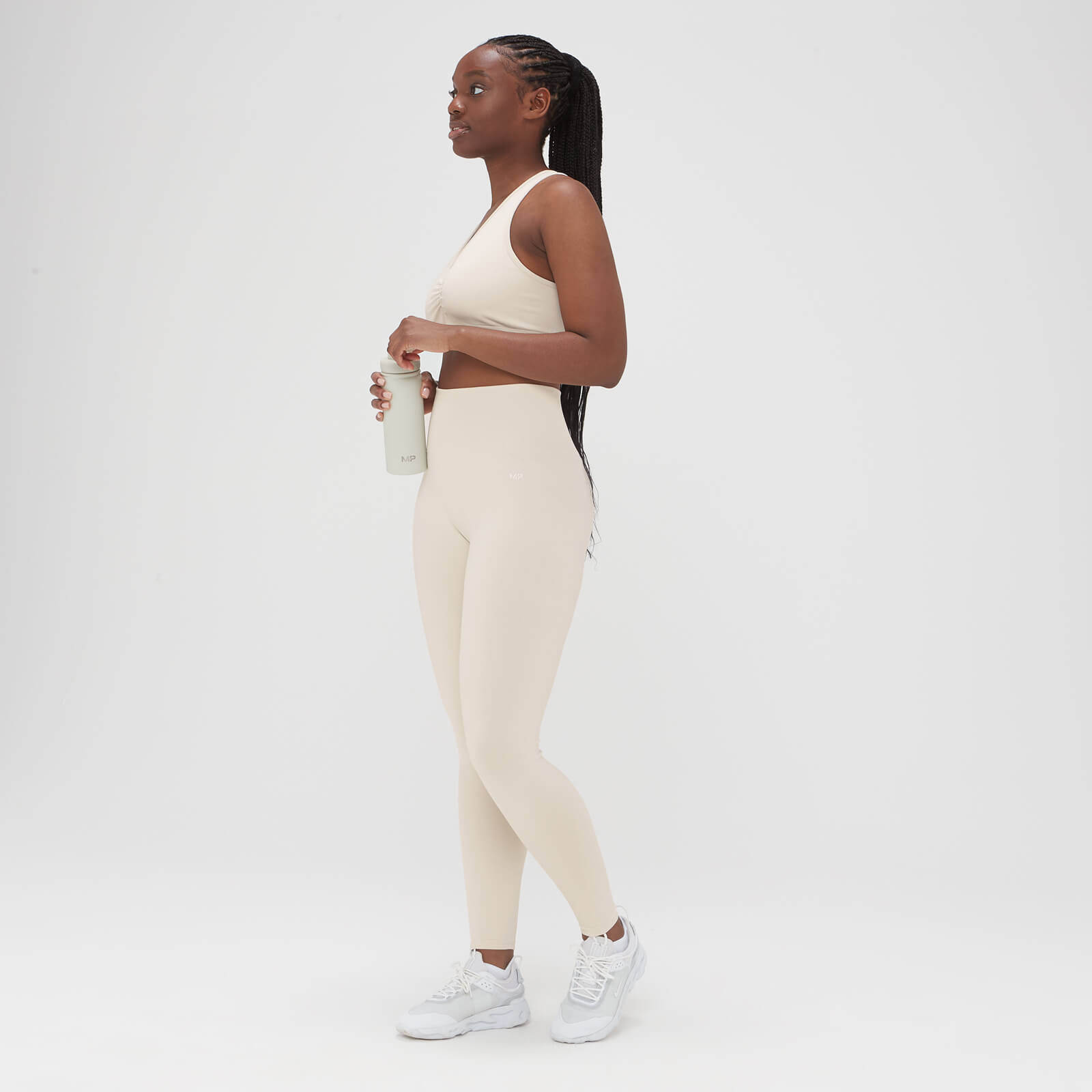 Brassière sans coutures délavée MP pour femmes – Écru