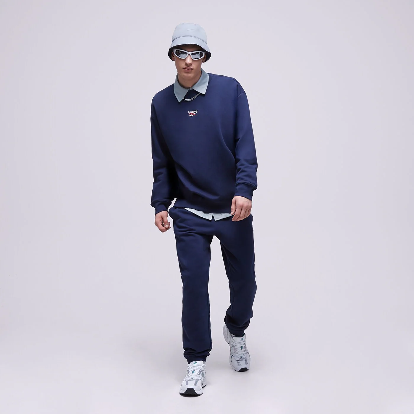 REEBOK SWEATSHIRT CL SV CREW Dunkelblau