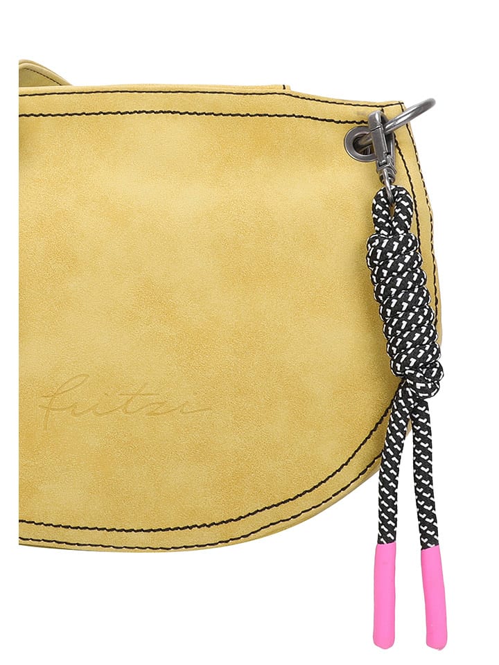 Fritzi aus Preußen Umhängetasche in Gelb - (B)27,5 x (H)22,5 x (T)11 cm günstig kaufen onesize