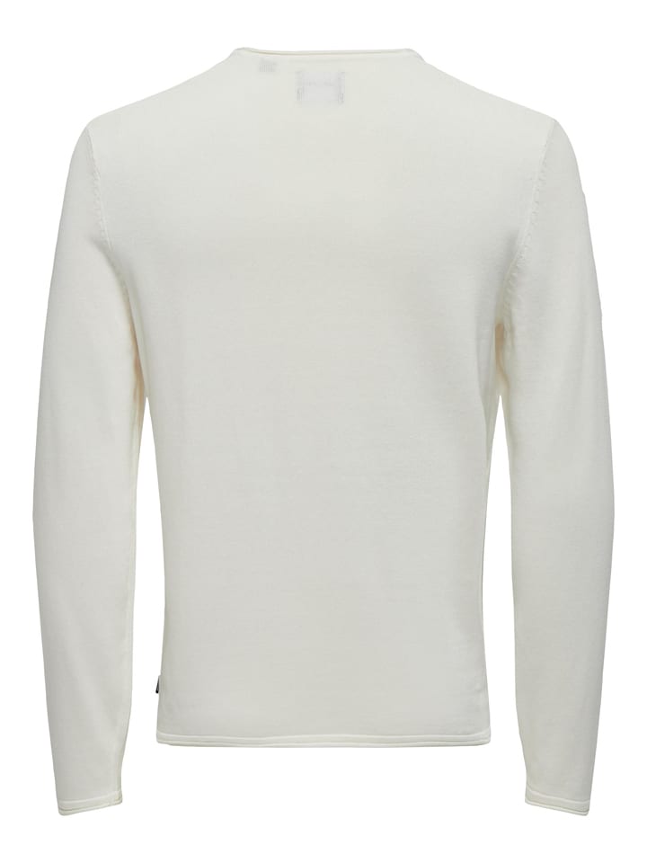 ONLY & SONS Pullover in Creme günstig kaufen
