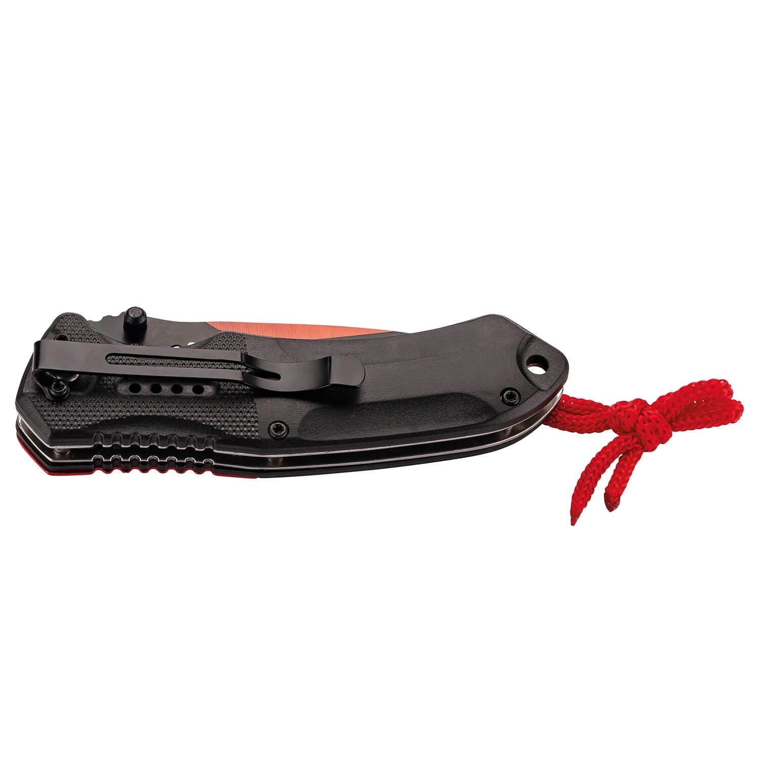 Einhandmesser Red Paracord