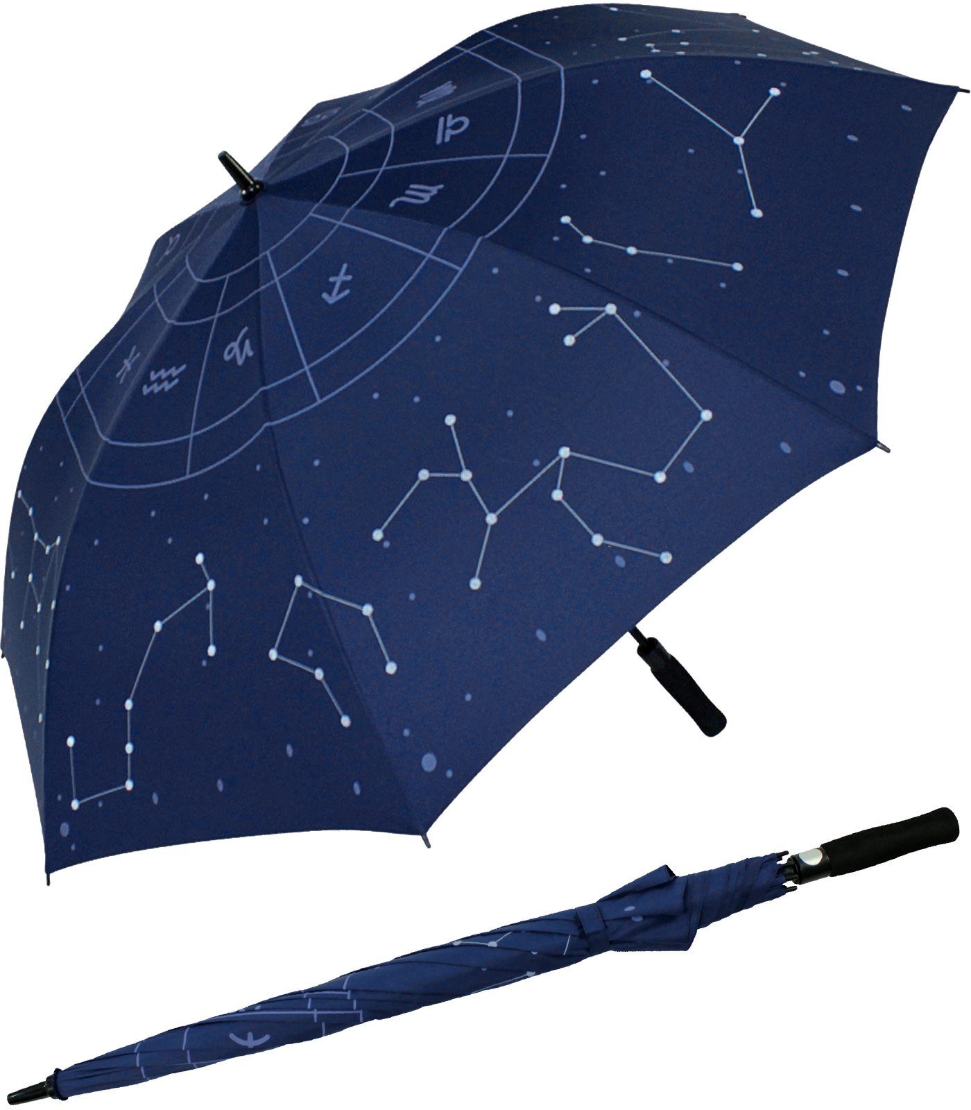 iX-brella Langregenschirm Motiv-Design XXL Partnerschirm Automatik bedruckt, bedruckt