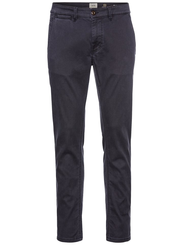 Camel Active Basic Chino Slim Fit in Dunkelblau günstig kaufen