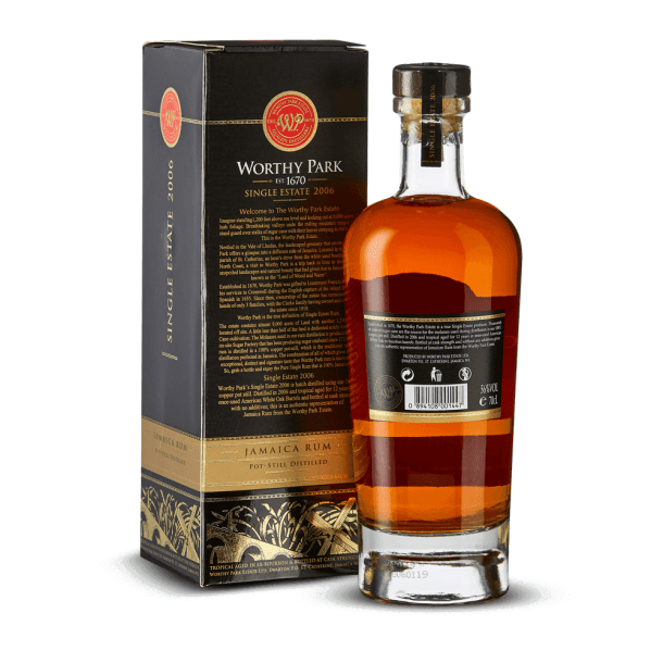 Worthy Park 2006 Single Estate Réserve 56%