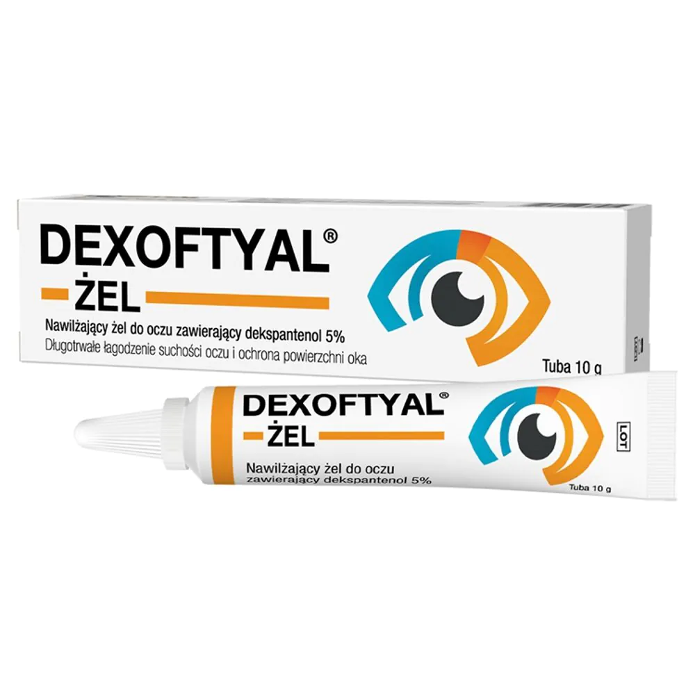 Dexoftyal, Ενυδατικό τζελ ματιών που περιέχει δεξπανθενόλη 5%