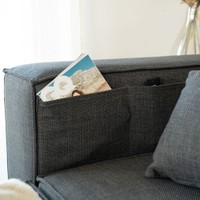 Home Deluxe Modulares Sofa VERONA - M Anthrazit