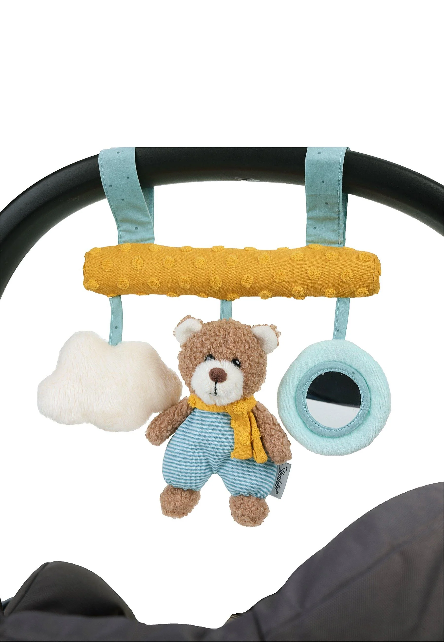 Spielzeug z. Aufhängen Bär Ben in Braun, 26 cm