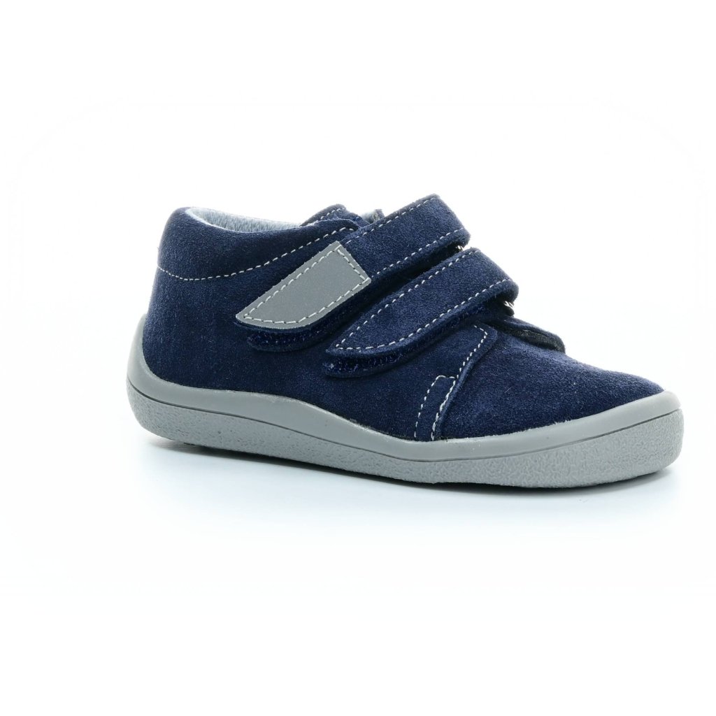 Beda Lucas mit Membran (BF 0001/W/M/FW) dunkelblaue Barfuß-Stiefeletten