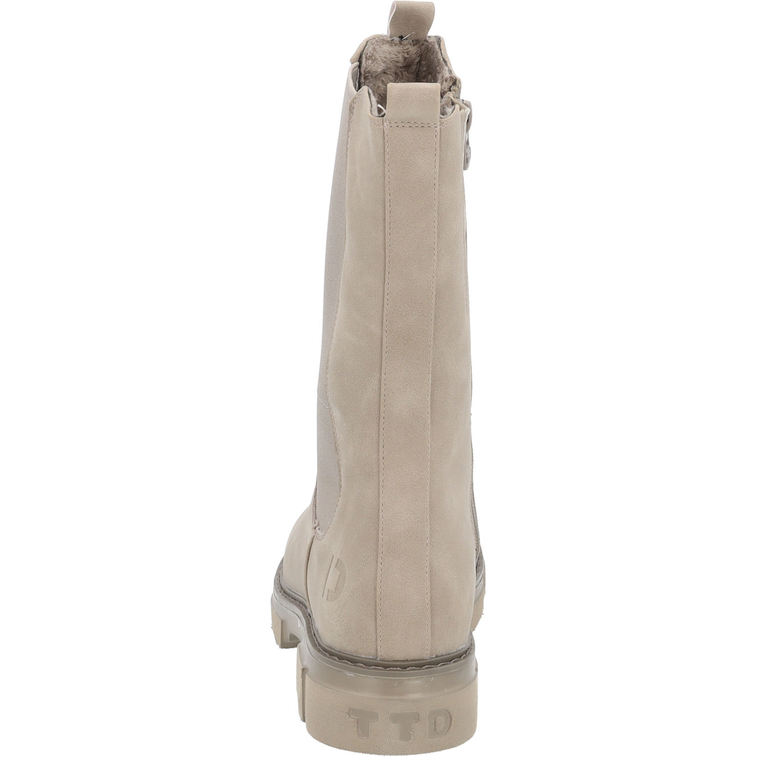 Tom Tailor 4296218, Chelsea Boots, Damen, Beige