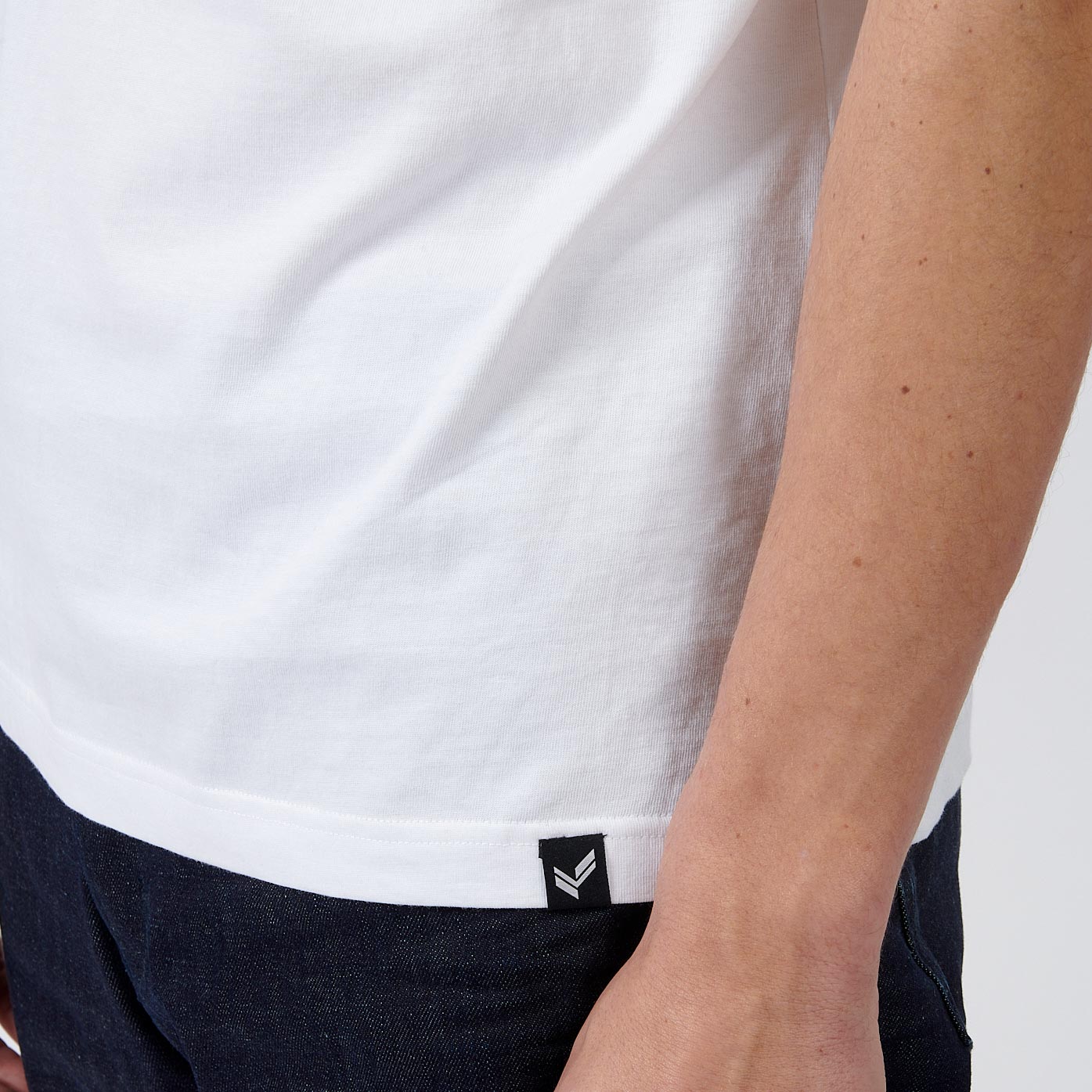 CHUN   Polo blanc Homme en 100% coton
