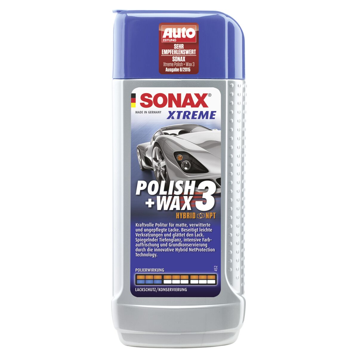 SONAX XTREME Polish Wax 3 Hybrid NPT 500ml