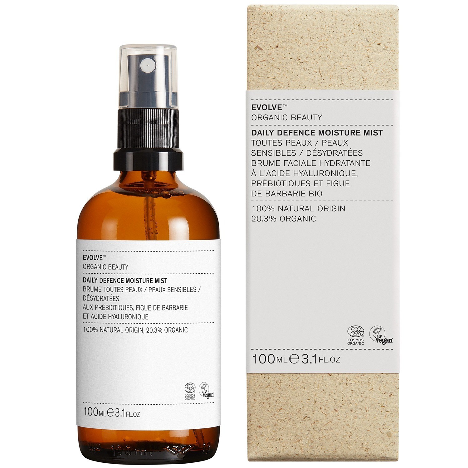 Evolve Organic Beauty Daily Defence Moisture Mist