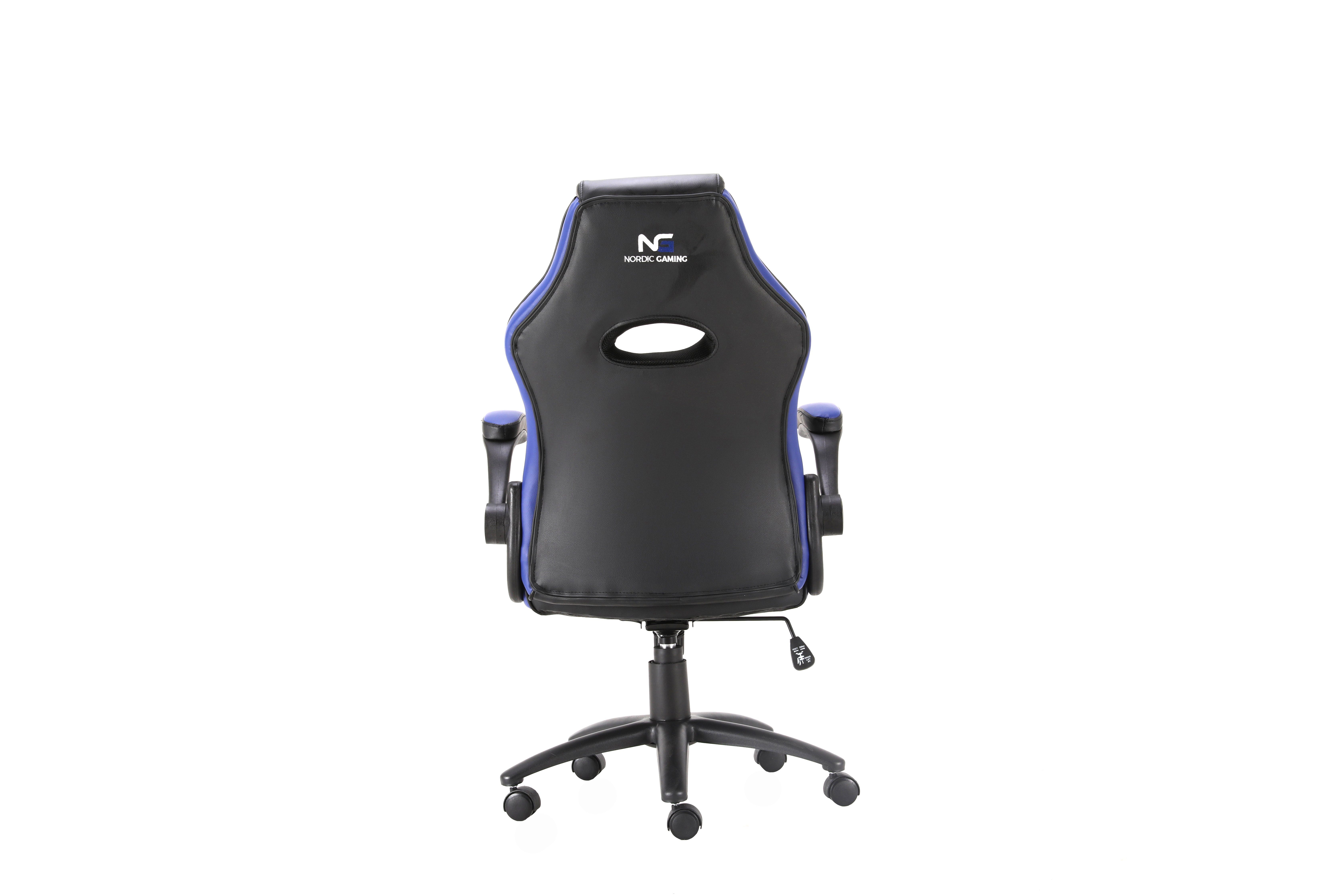 ebuy24 Gaming-Stuhl Nordic Gaming Charger V2 Gamin Stuhl schwarz, blau (1 St)