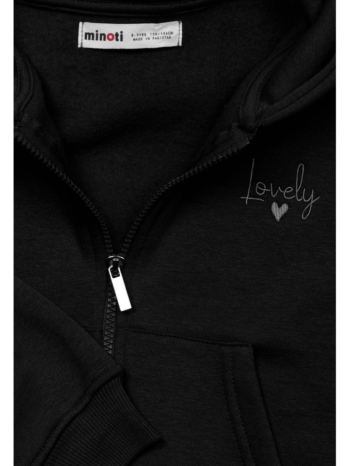 Minoti Sweatjacken 12ZIPEMB 5 in schwarz günstig kaufen