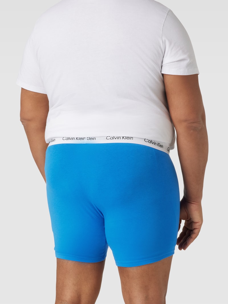 PLUS SIZE Trunks im 3er-Pack in türkis