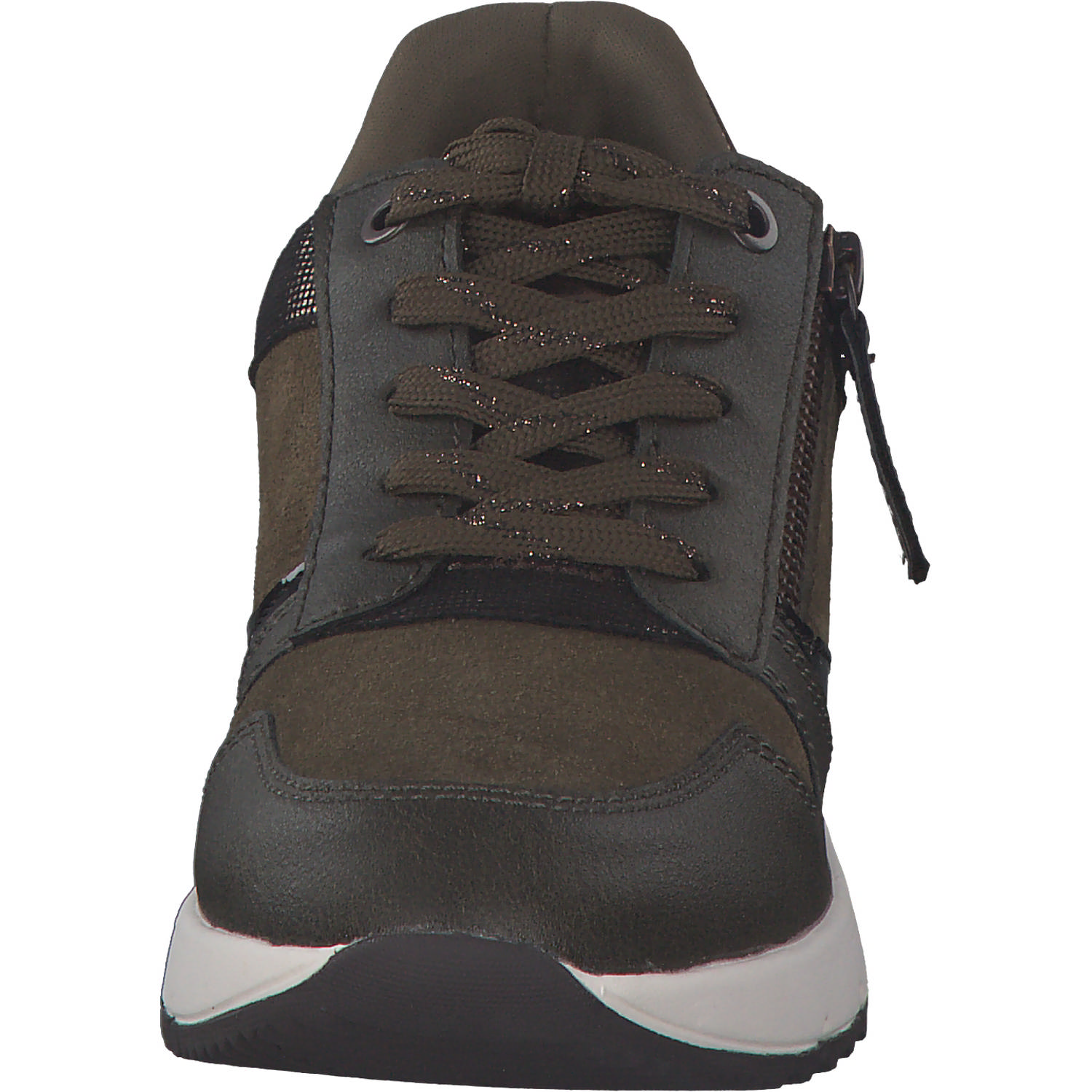 Tamaris 23702, Sneakers Low, Damen, KHAKI COMB