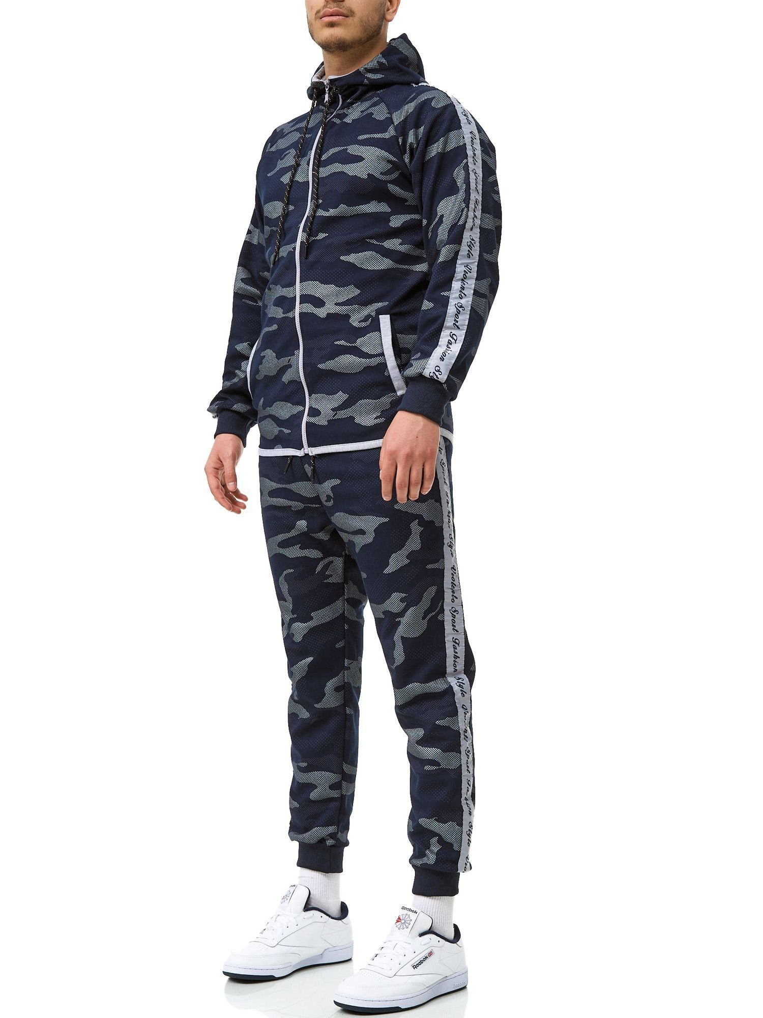 John Kayna Jogginganzug Herren Jogginganzug Sportanzug Männer Trainingsanzug Sportbekleidung (Sportanzug Jogger Trainingsanzug), Fitness Freizeit Casual