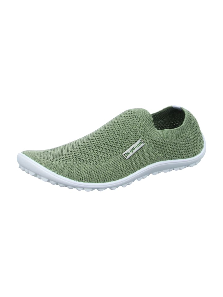 Leguano Sportliche Slipper in Grün günstig kaufen